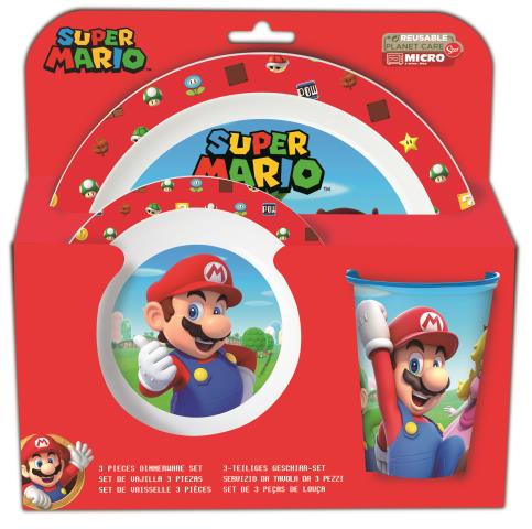 [21449] St Set Micro 3 Pcs Supper Mario