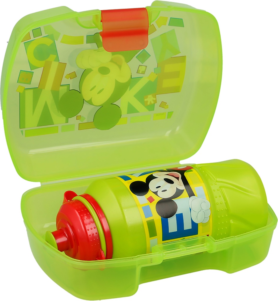 [44267] Set Premium Vuelta Al Cole 2 Pcs. Mickey Watercolors