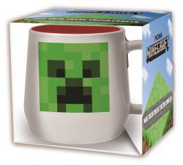 [450] St Taza Ceram.Nova 360 Ml En Caja Regalo Minecraft