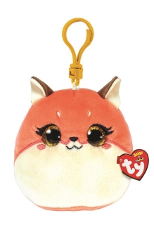 SQUISH CLIP ROXIE PINK FOX 9CM
