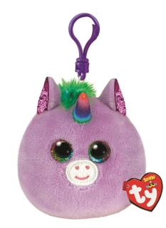 SQUISH CLIP ROSETTE UNICRN 9CM