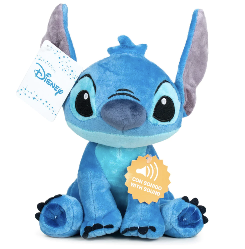 PELUCHE STITCH CON SONIDO 30 CM