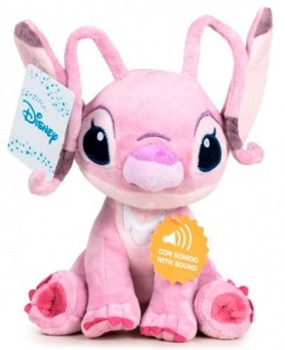 PELUCHE ANGEL CON SONIDO 60 CM