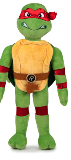 [760022188-1] RAPHAEL TORTUGA NINJA ROJA 22 CM