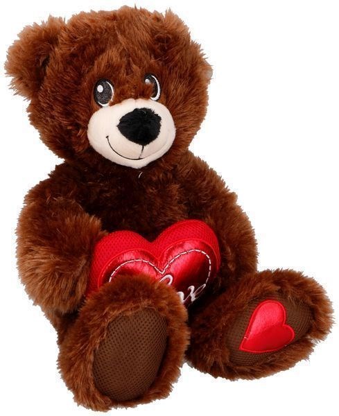 Oso de peluche y juguetes Corazón 33cm Eddy HTF