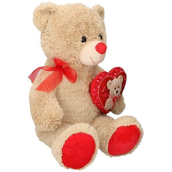 Oso de peluche y juguetes Corazón 72cm Eddy HTF