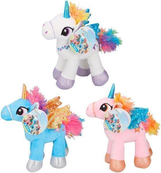 Unicornio de peluche 20cm 3ass Eddy juguetes HTF