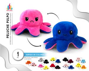 [49996] PELUCHE PULPO REVERSIBLE