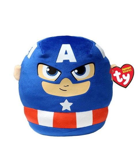 [39257TY] SQUISH CAPTAIN AMERICA 25CM