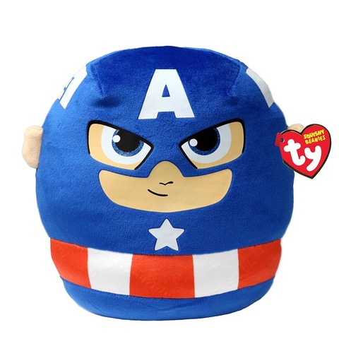 [39355TY] SQUISH CAPTAIN AMERICA  30CM