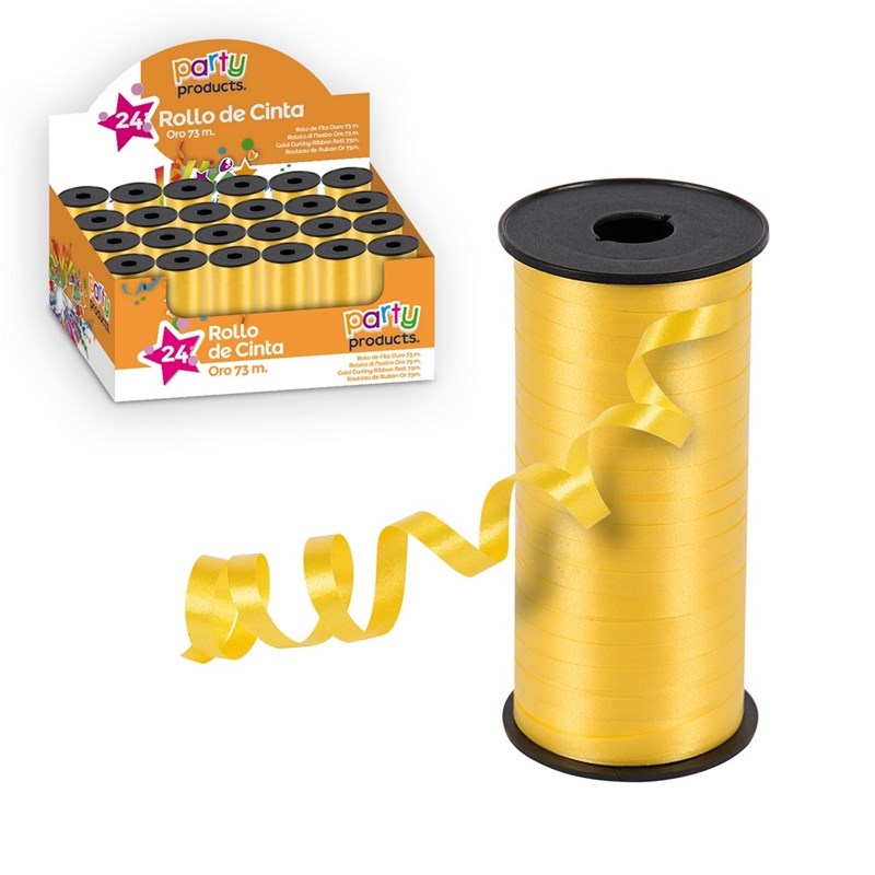 ROLLO DE CINTA ORO 73 M. CAJA EXPO 24