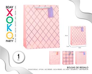 BOLSA REGALO PINKY DEGRADADO 32*42*11.5