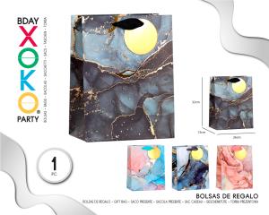BOLSA REGALO MARBLE 26*32*12.5