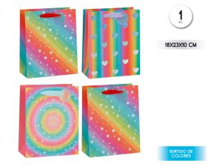 BOLSA REGALO RAINBOW 18*23*10