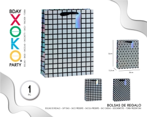 BOLSA REGALO HOLOGRÁFICO 26*32*12.5