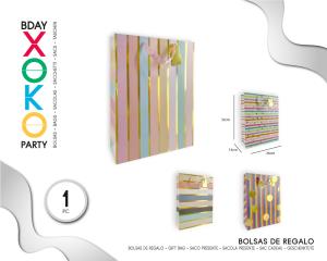 [55554] BOLSA REGALO RAYAS 32*26*12.5