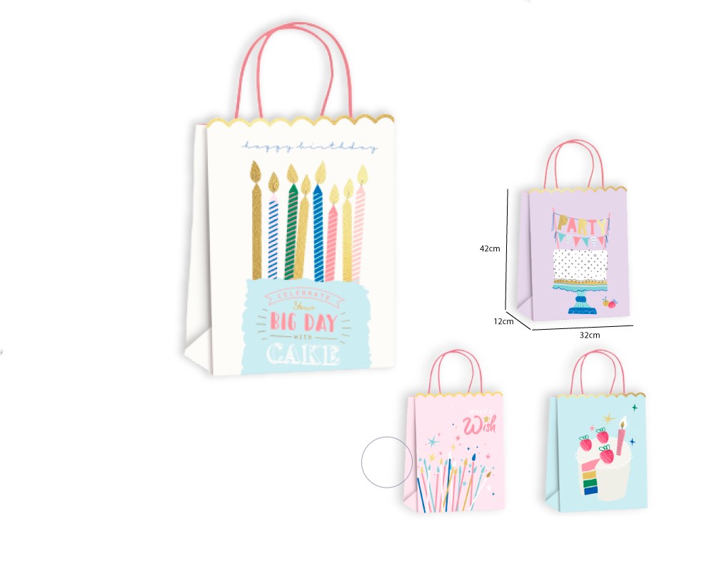 [55696] BOLSA REGALO TARTAS 32*42*11.5