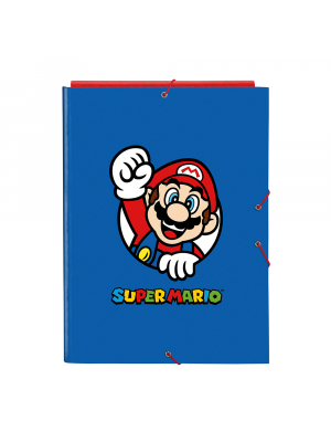 [512108068] CARPETA FOLIO 3 SOLAPAS SUPER MARIO
