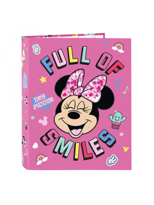 [512212067] CARPETA FOLIO 4 ANI.MIXTAS MINNIE MOUSE "LUCKY"