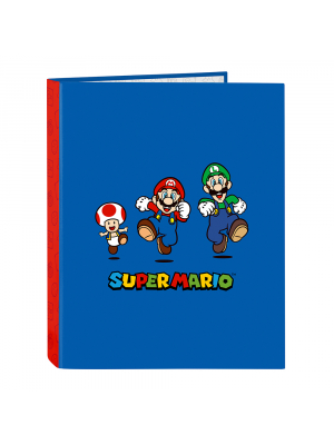 [512108067] CARPETA FOLIO 4 ANI.MIXTAS SUPER MARIO