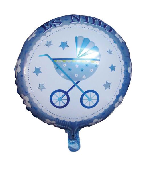 GLOBO POLIAMIDA ES NIÑA NUBES