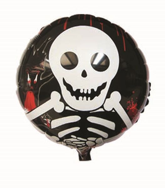 [7525] Globo de Poliamida + Tubo 45x49 cm. FIESTA PIRATA
