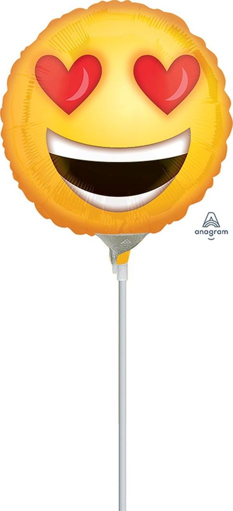 [3530802] *.4/10CM MICRO EMOTICONO ENAMORADO
