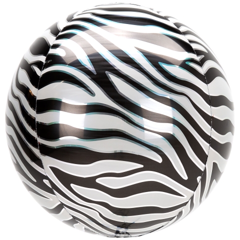 [4210701] ORBZ ANAGRAM 15"-22" PRINT ANIMALZ ZEBRA