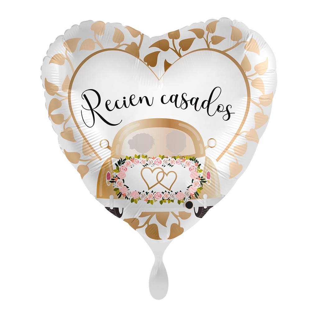 [8039] *.17/43CM RECIEN CASADOS COCHE
