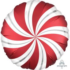 [4027701] *18/45CM (S30) CARAMELO ROJO SANGRIA SATIN