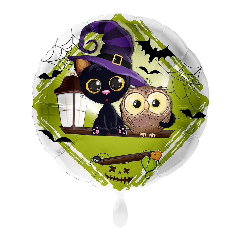 [5012K] *.17/43CM GATO-BUHO HALLOWEEN