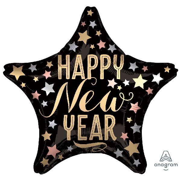 [3832401] *..18/45CM (S40) SATIN LUXE INFUSED NEW YEAR