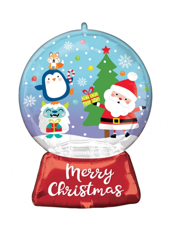 [4204301] *..FOR (P30) BOLA DE NIEVE NAVIDAD 50CM X 68CM