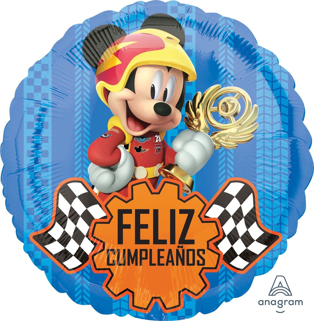 [3623001] *.18"/45cm (S60) MICKEY COCHE FELIZ