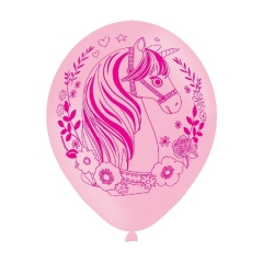 [9903678] *GLOBOS 27CM MAGICAL UNICORN 6 UND