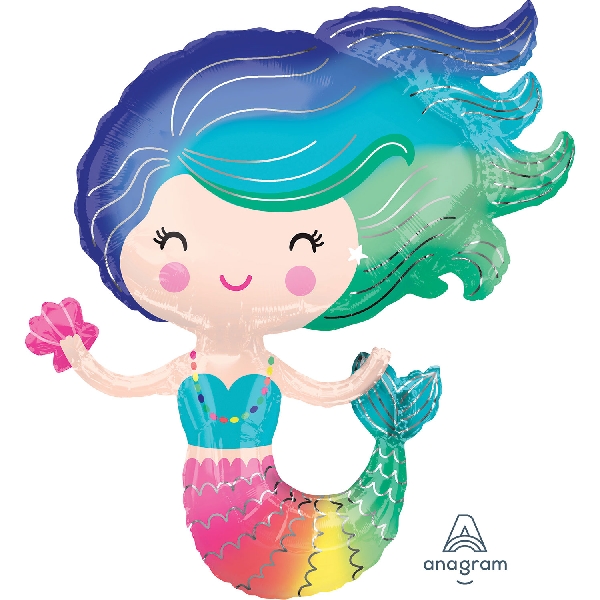 [3847201] *FOR (P35) COLOURFUL MERMAID 73CM 76CM