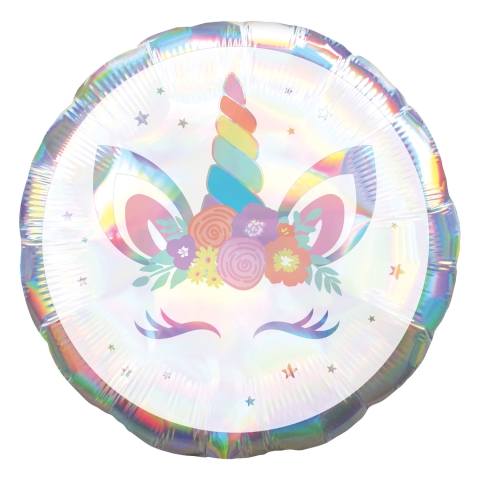 [4080801] *18/45CM (S55) UNICORNIO HOLOG.IRID