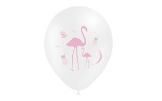 [112P20111-8] B/ 8 Globos 95cm perim.: Flamingo