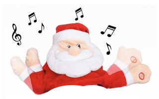 GORRO PAPA NOEL CON MUSICA
