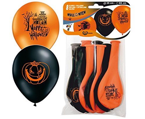 Paquete 8 Globos halloween GLOBEST