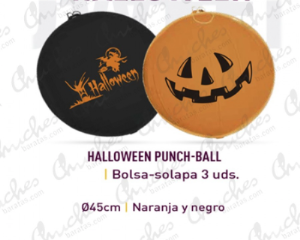 Paquete 2 Punch Balls halloween GLOBEST