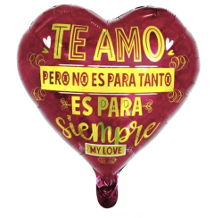 Corazón " Te Amo pero..." 18"