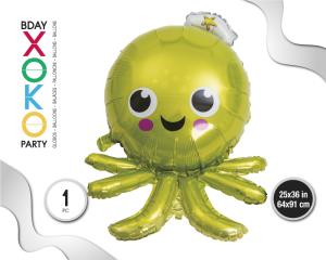 GLOBO MYLAR PULPO 64CM*91CM