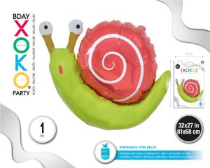GLOBO FOIL CARACOL 81*68CM
