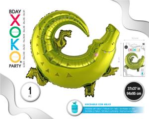 GLOBO FOIL COCODRILO 94*95