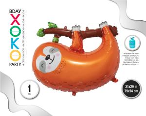 GLOBO FOIL PEREZOSO 79*74CM
