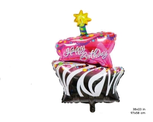 GLOBO MYLAR TARTA 97*58CM