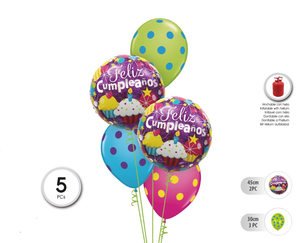 SET F.C. TOPO 5PC