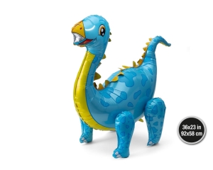 [53587] GLOBO FOIL DINO AZUL 92CM*58CM