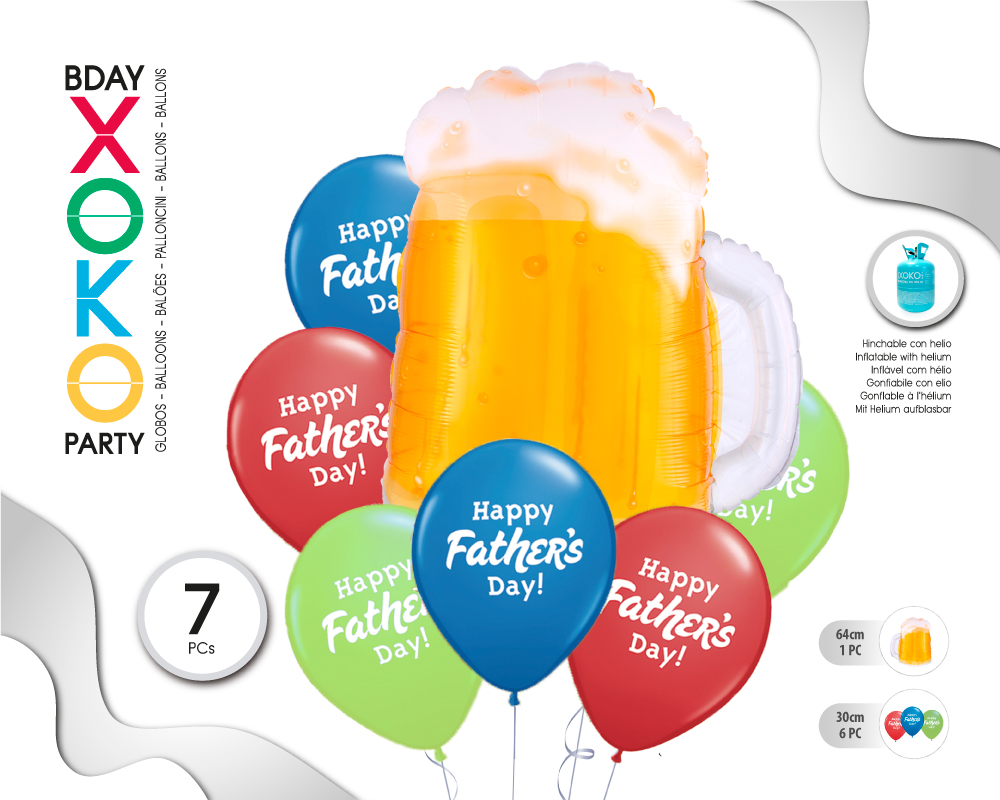 [55874] SET CERVEZA PADRE 7PC